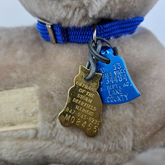 Vintage 1980s R Dakin Stuffed Plush Animal Siamese Mom Cat Laying Kitten Baby - Picture 5 of 15